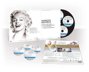Marilyn Monroe Collection - 4-Disc Vintage Set (Blu-Ray)
